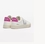 Zapatillas de piel | multicolor "campo - blanco_plata_ultraviole